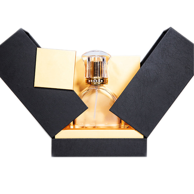 FSC PET Tray Kemasan Magnetik Kotak Parfum Kosong UV Glitter