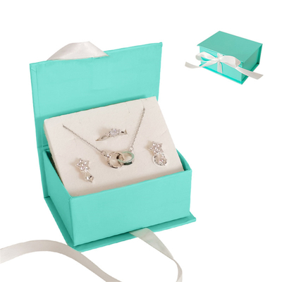 EVA Sponge Inlay Kotak Perhiasan Magnetik Mewah Untuk Kalung Cincin