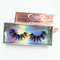 Holographic Paper Flip Top Eyelash Magnetic Box Dengan Ribbon Handle