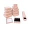 250gram Ivory Board Magnetic Jewelry Boxes Earring Packaging Dengan VAC Tray