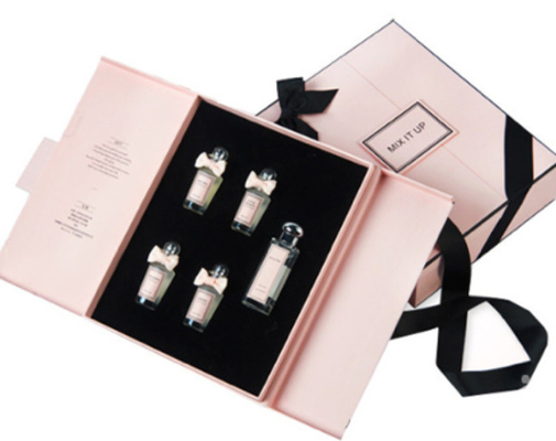 300 Kotak Kemasan Parfum Mewah CCNB Lengkap Spot UV