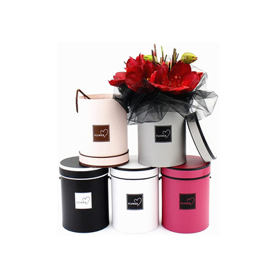 Beli Round K Corrugated Florist Rose Box 250mmX250mm Pantone online manufacture