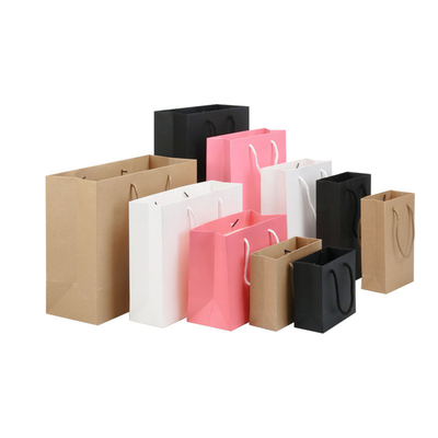 Beli Tas Pembawa Belanja Kertas Kraft Daur Ulang CMYK PNTONE Datar Besar Pencetakan 4C online manufacture