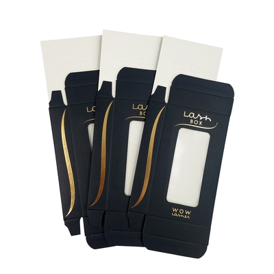 Beli Pantone Small Flat Gift Eyelash Magnetic Box UVI Hot Stamping online manufacture