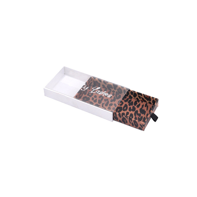 Beli 300dpi Eyelash Magnetic Box PET Transparan Leopard Window Gift Boxes online manufacture