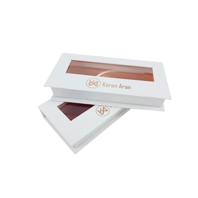 Beli Dicetak 3D 4C Wadah Bulu Mata Palsu Kotak Kertas Eco 100% Dengan Jendela Pvc online manufacture