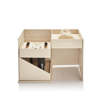 Beli 350g C1S Kotak Hadiah Kertas Daur Ulang Botol Parfum Kemasan Lapisan UV online manufacture