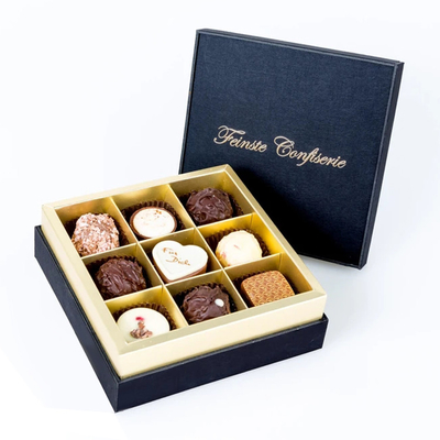 Beli Kemasan Kotak Kado Cokelat 4C Kotak Karton Ramah Lingkungan 128gsm online manufacture