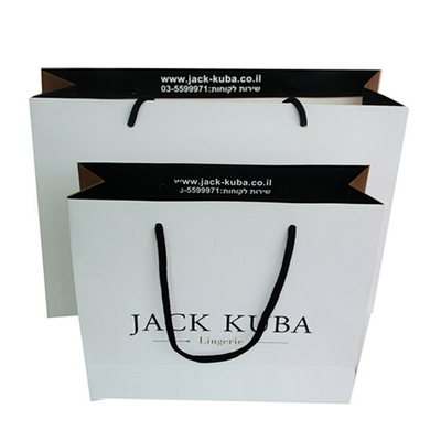 Beli C1S C2S Kraft Belanja Tas Pembawa Kertas Cetak Dengan Pegangan Cetak Offset online manufacture