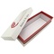 Kotak Hadiah Keras Timbul CMYK 4C Offset Kotak Magnetik Merah Muda