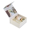 Kemasan Kotak Hadiah Kosmetik ISO9001 ROHS 350g Kertas Seni Daur Ulang