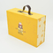 Grosir kustom ulang tahun koper berbentuk kotak hadiah anak-anak magnet kardus kotak hadiah dengan 3d pop up dan menangani