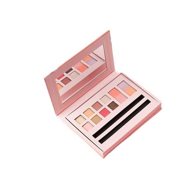 12 Warna Palet Eyeshadow Kosong Dengan Cermin 183g