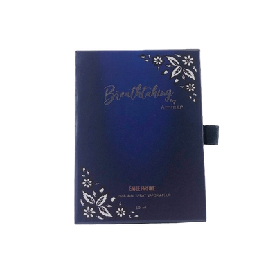 1000g Karton Kotak Hadiah Keras Kemasan Kotak Parfum Mewah Hot Foil UV