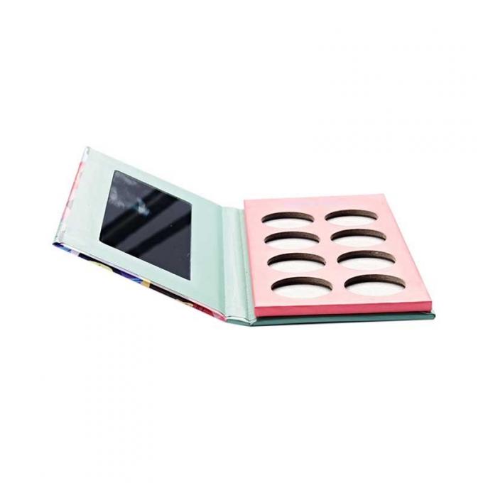 250gsm Kosong Eyeshadow Palette Kotak Karton Kustom Dengan Logo 0