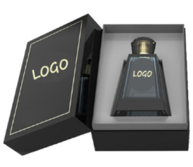 Pantone Laser Cut Parfum Kotak Hadiah Kemasan Kosmetik Dengan Tutup 1mm 1.5mm 1
