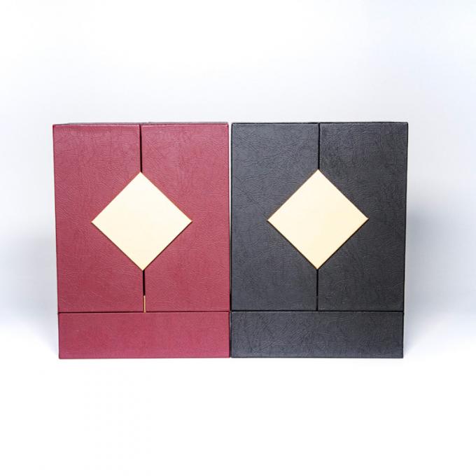 FSC PET Tray Kemasan Magnetik Kotak Parfum Kosong UV Glitter 0