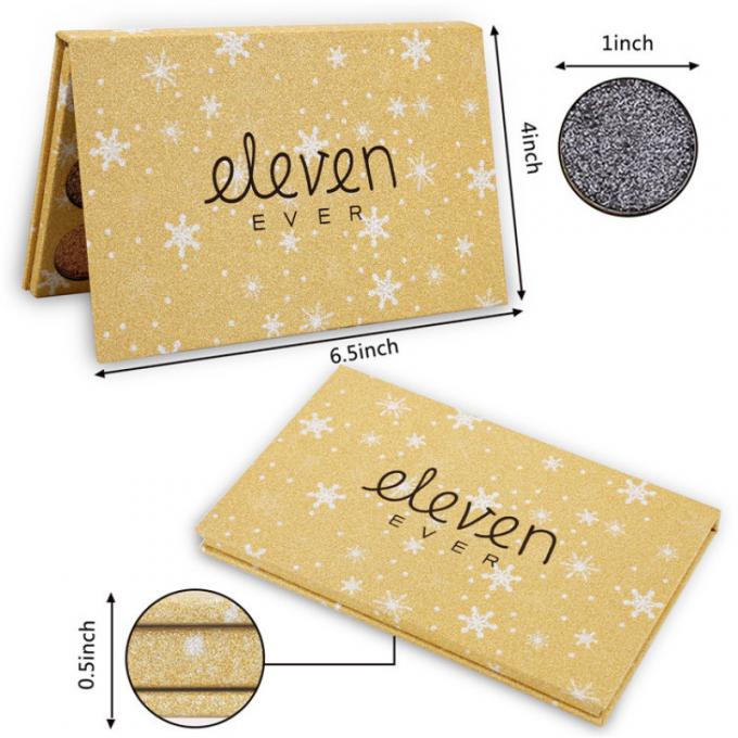 15 Palet Eyeshadow Kosong Magnetik Warna Dengan Cermin C1S C2S 0