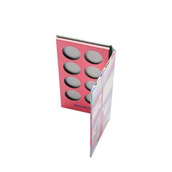 8 Warna Palet Eyeshadow Kosong Magnetik Besar OEM ODM 2