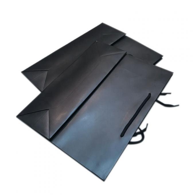 CMYK Boutique Nylon Paper Handle Tas Belanja OEM ODM 1
