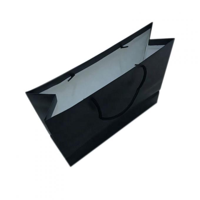 CMYK Boutique Nylon Paper Handle Tas Belanja OEM ODM 2