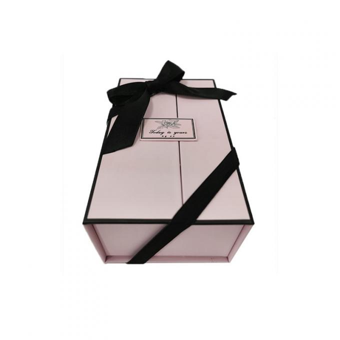 Kotak Kemasan Parfum Hadiah Penutupan Magnetik PMS Dengan Pita OEM ODM 1