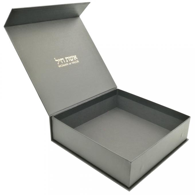 CCNB 250gsm Magnetic Closure Hard Gift Boxes Lapisan Berair 0