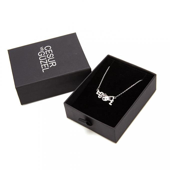 EVA Sponge Inlay Kotak Perhiasan Magnetik Mewah Untuk Kalung Cincin 2
