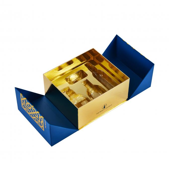 Warna Panton Hard Cardboard Kosmetik Gift Box Packaging EVA Inside 1