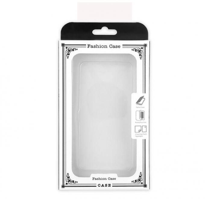 4.7 Inch 5.5 Inch Aksesoris Ponsel Kemasan Kotak Plastik Pvc Bening OEM ODM 0